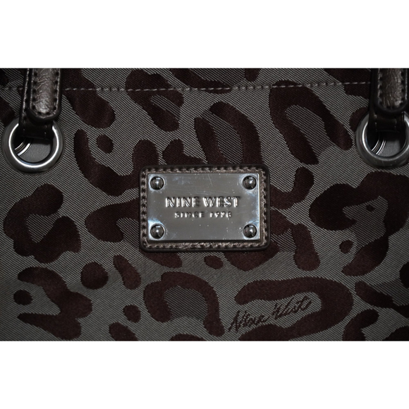 Nine West Leopard/Cheetah Print Tote Bag - Picture 3 of 10
